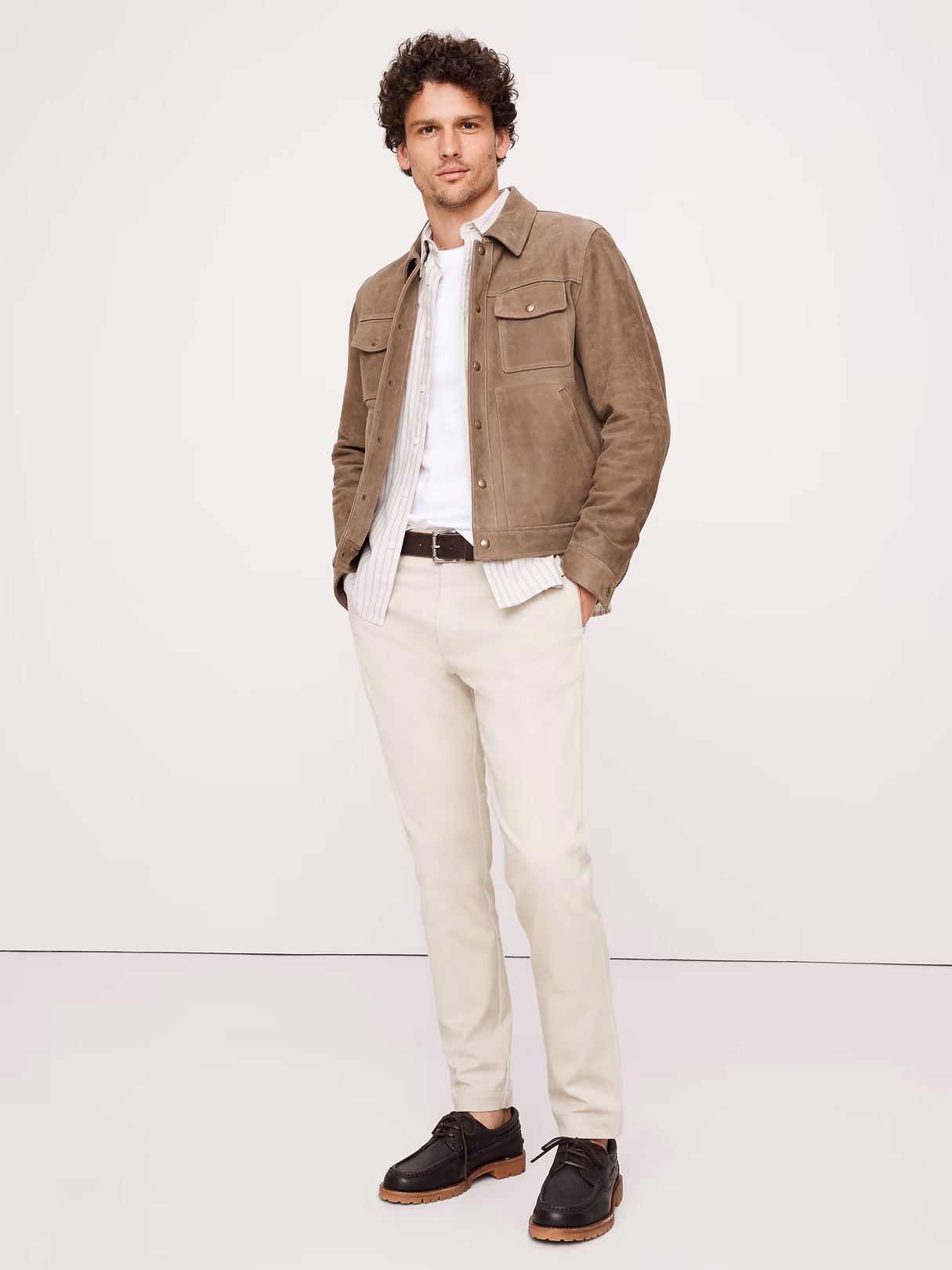 Banana Republic ATHLETIC ITALIAN-STRETCH CHINO